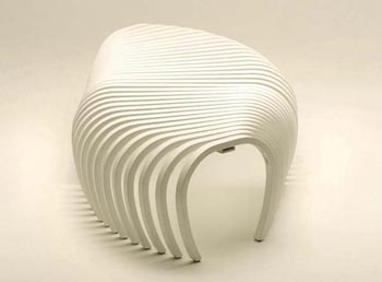 Stefan Lie - Ribs : slatted stefan lie designer futuristic ribs